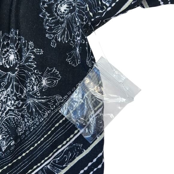 Free People Walking on a Dream High Neck Cutout Long Sleeve Tunic Top S - Picture 7 of 15